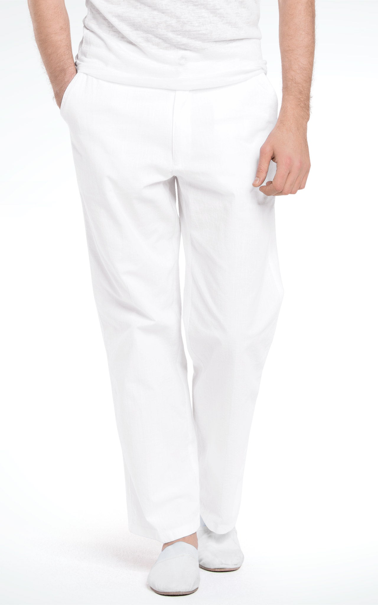 Men's Relaxed Casual Cotton Beach Pants